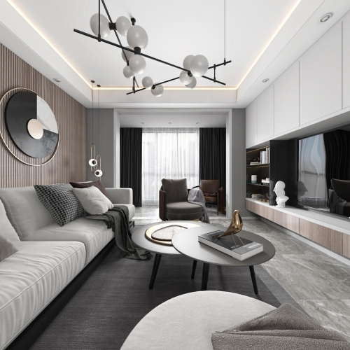 Modern A Living Room-ID:720353776