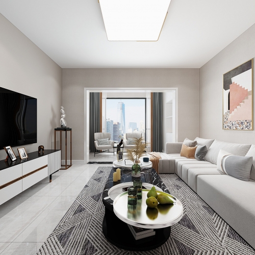 Modern A Living Room-ID:269305981