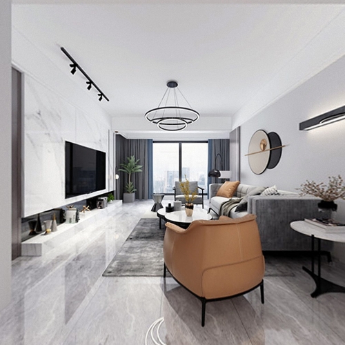 Modern A Living Room-ID:730311229