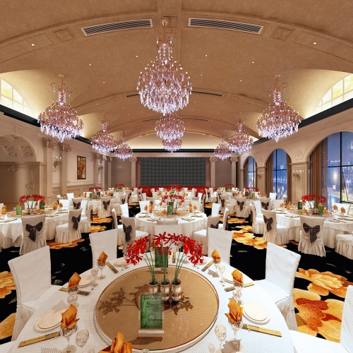 European Style Banquet Hall-ID:299312149