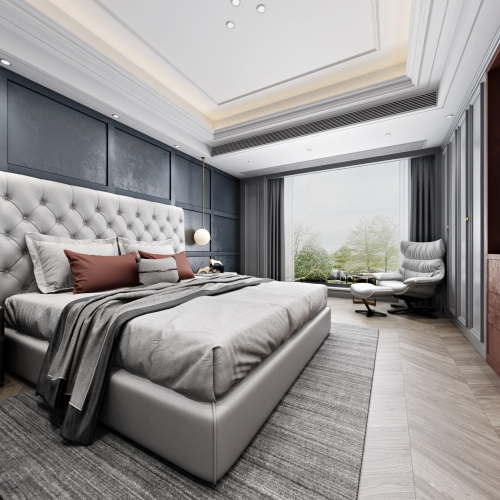 Modern Bedroom-ID:879314835