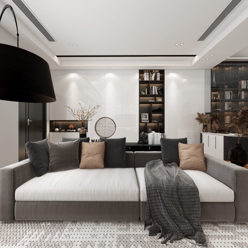 Modern A Living Room-ID:189769215