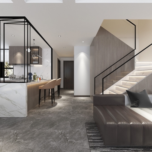 Modern A Living Room-ID:827333598