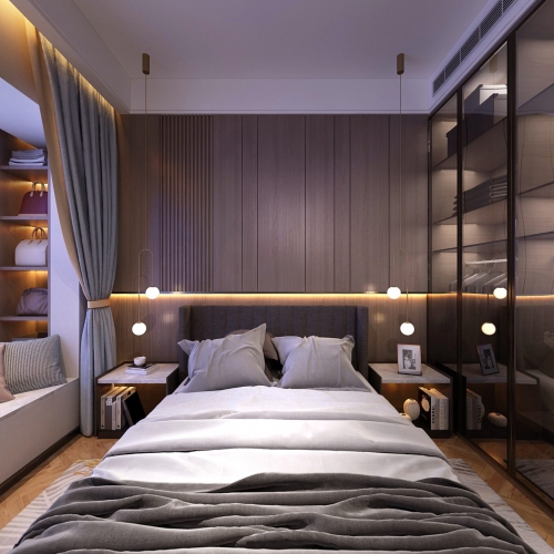 Modern Bedroom-ID:383229877