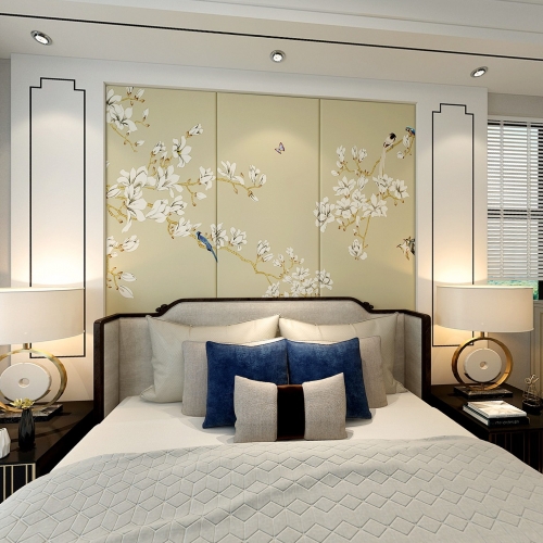 New Chinese Style Bedroom-ID:474337249