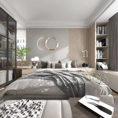 Modern Bedroom-ID:833363898