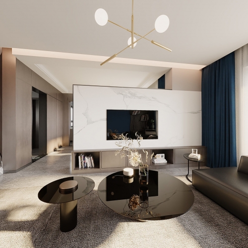 Modern A Living Room-ID:948311774