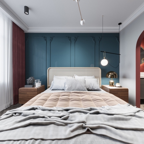 Nordic Style Bedroom-ID:485817678