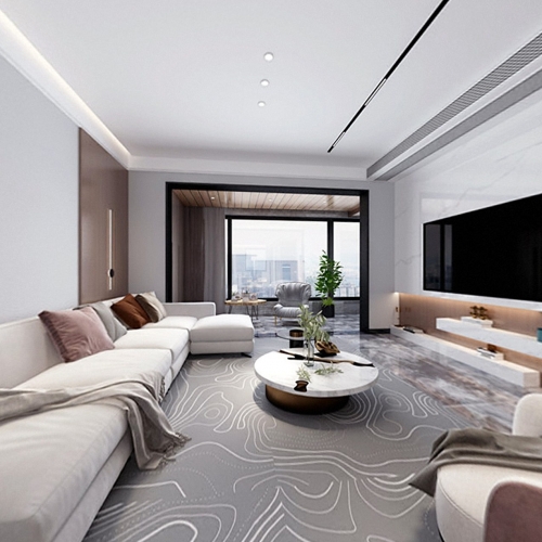 Modern A Living Room-ID:769876174