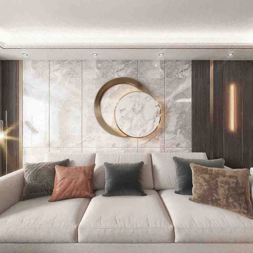 Modern A Living Room-ID:499193357