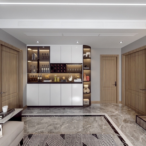 Modern A Living Room-ID:202796325