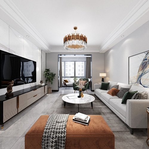 Modern A Living Room-ID:111260726