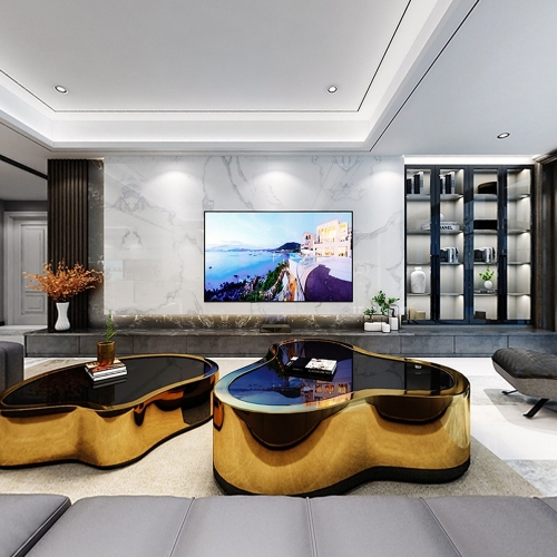 Modern A Living Room-ID:920685951