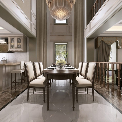 American Style Dining Room-ID:532470425