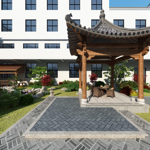 New Chinese Style Courtyard/landscape-ID:195418426
