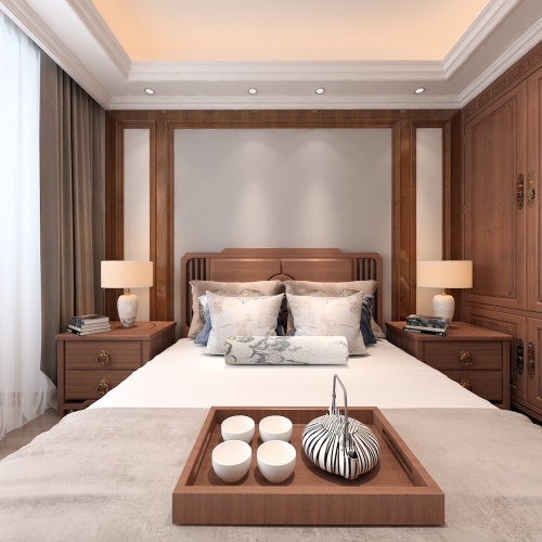 Chinese Style Bedroom-ID:853064958