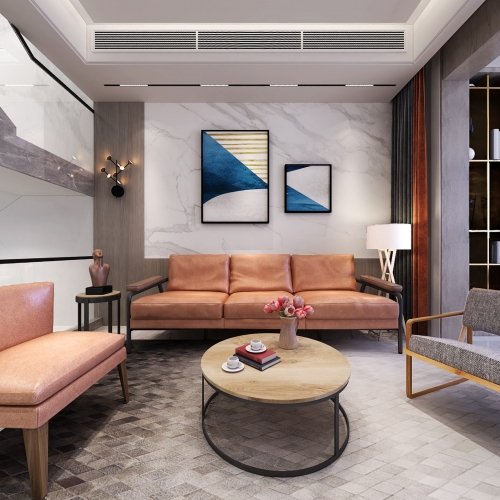 Modern A Living Room-ID:994292198