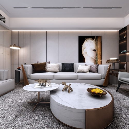 Modern A Living Room-ID:514819998