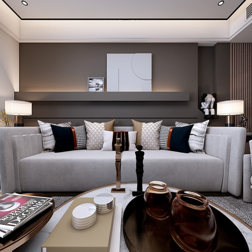 Modern A Living Room-ID:477021365