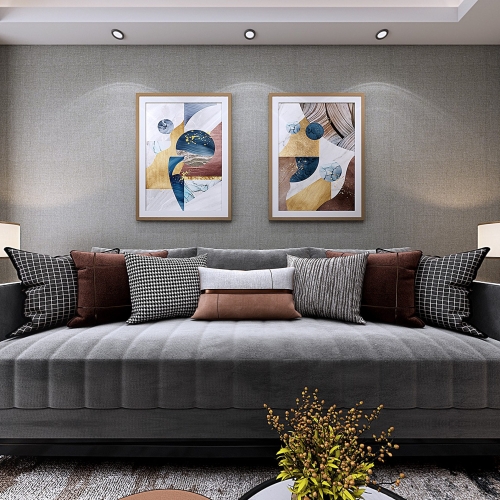 Modern A Living Room-ID:830959148