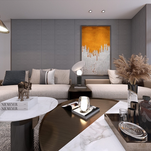 Modern A Living Room-ID:606929987