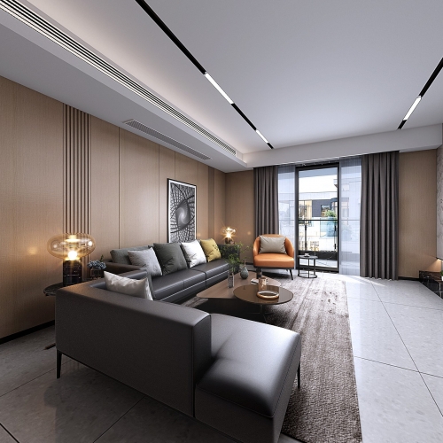 Modern A Living Room-ID:559384153