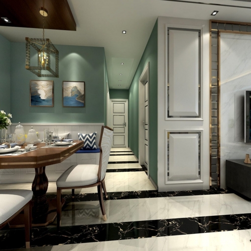 Modern A Living Room-ID:179812268