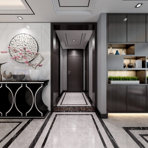 Modern A Living Room-ID:147281318