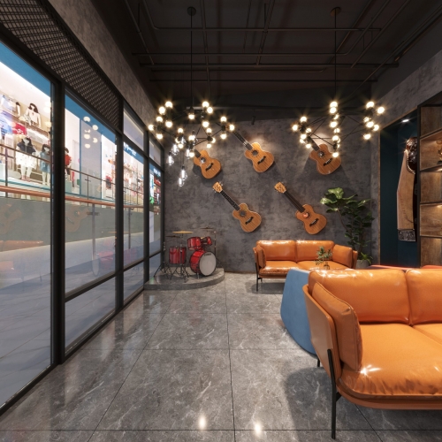 Industrial Style Retail Stores-ID:102254987