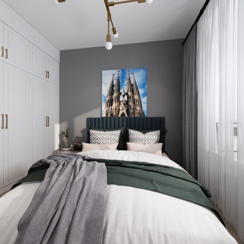 Modern Bedroom-ID:461842216