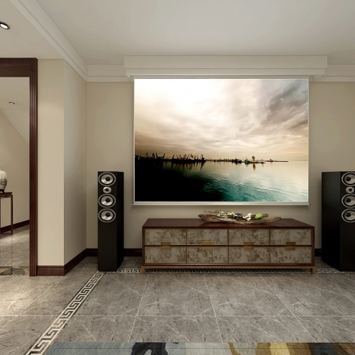 New Chinese Style A Living Room-ID:290005923