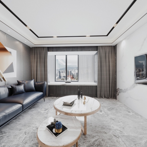 Modern A Living Room-ID:469307908