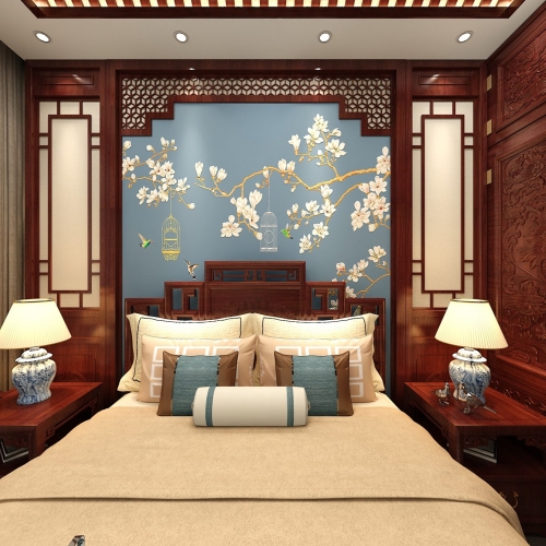 Chinese Style Bedroom-ID:811323888