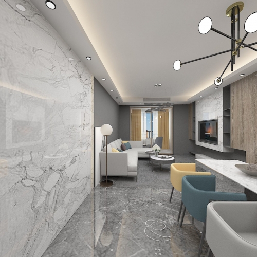 Modern A Living Room-ID:953124053