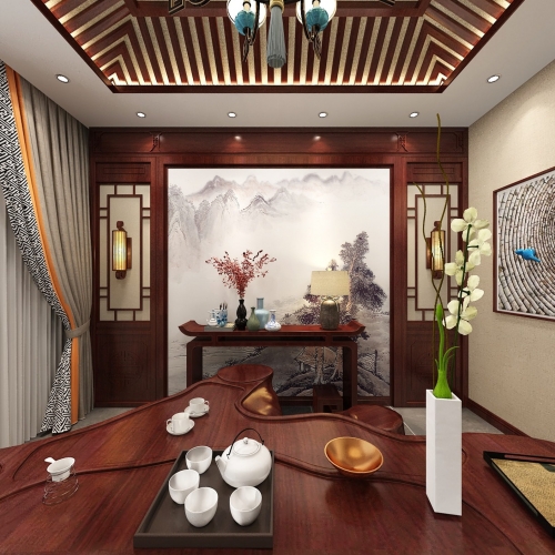 Chinese Style Tea House-ID:479717975