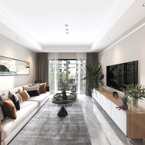 Modern A Living Room-ID:327689894