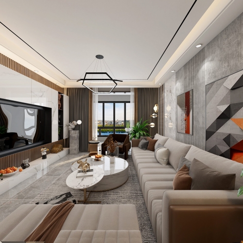 Modern A Living Room-ID:228230009