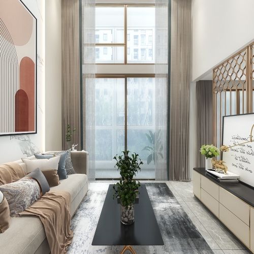 Modern A Living Room-ID:440979006