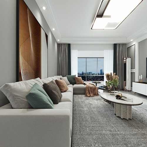 Modern A Living Room-ID:431376938