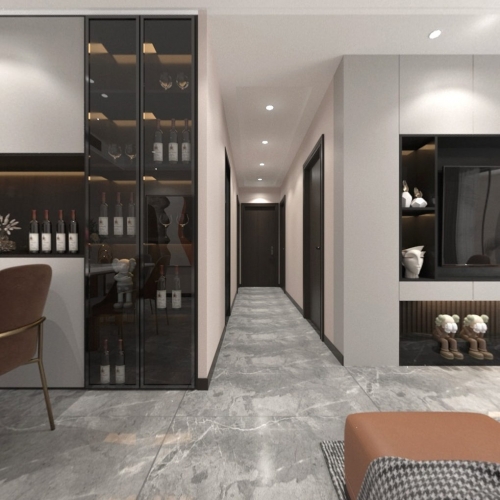 Modern A Living Room-ID:760198122