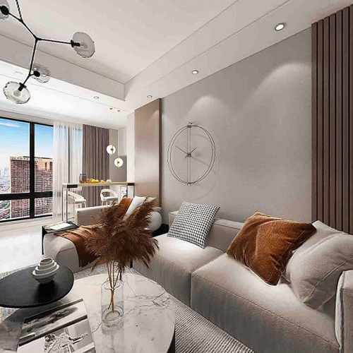 Modern A Living Room-ID:348186022