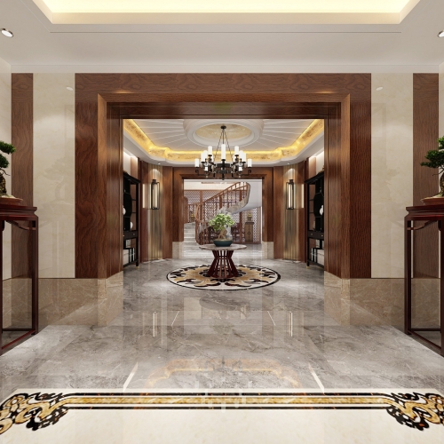 New Chinese Style Hallway-ID:321839097