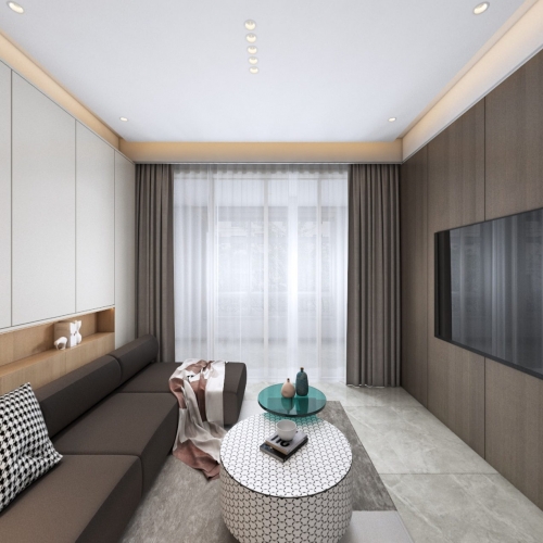 Modern A Living Room-ID:907217986