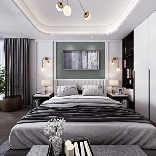 Modern Bedroom-ID:135860921