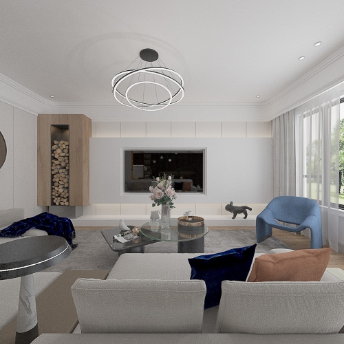 Modern A Living Room-ID:123162035