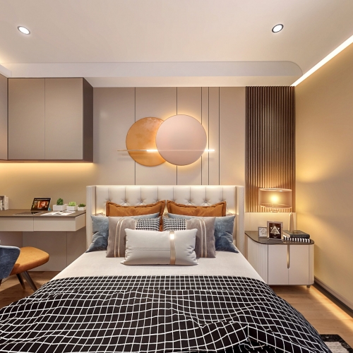 Modern Bedroom-ID:893405916