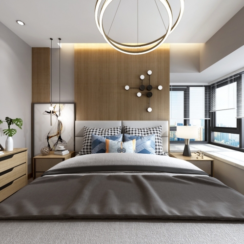 Modern Bedroom-ID:717031004