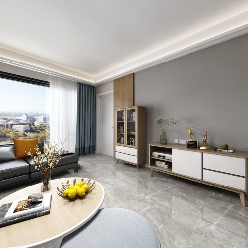 Modern A Living Room-ID:337891108