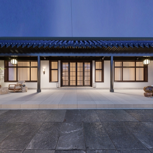 New Chinese Style Courtyard/landscape-ID:196048978