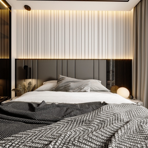 Modern Bedroom-ID:304245959